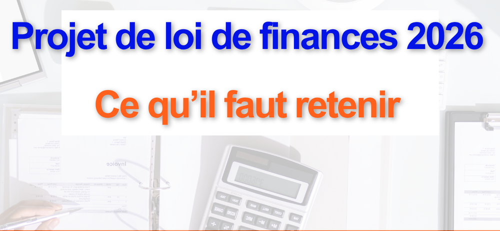  Projet de loi de finances 2026